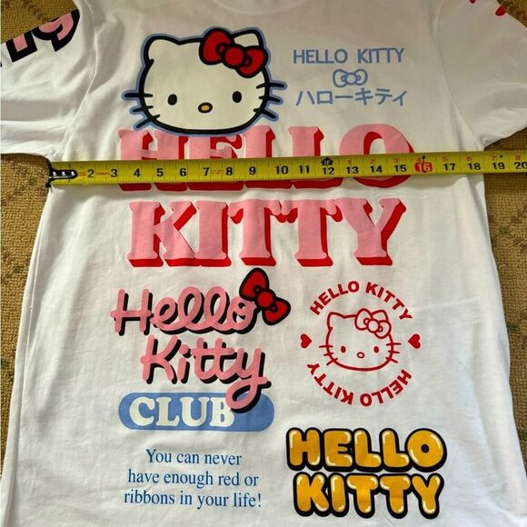Zara and Hello Kitty white long sleeve Tshirt NWOT M **RARE - Picture 10 of 14